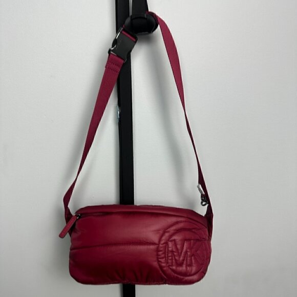 MICHAEL Michael Kors Handbags - Host Pick 🌟 NWT - Michael Kors Rae MD Waistpack Xbody Berry - Fanny Pack